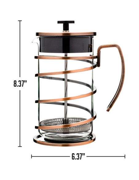 Cafetera Prensa Francesa OVENTE FSW34C 1L Acero Inoxidable