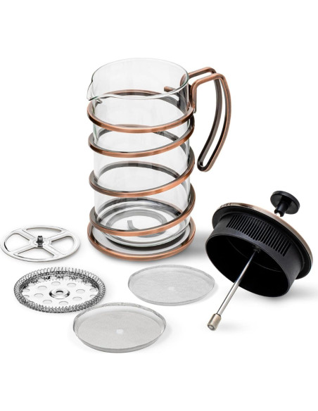 Cafetera Prensa Francesa OVENTE FSW34C 1L Acero Inoxidable