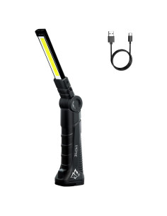 LHOTSE Luz de Trabajo LED Recargable 360 Magnética 500 Lúmenes