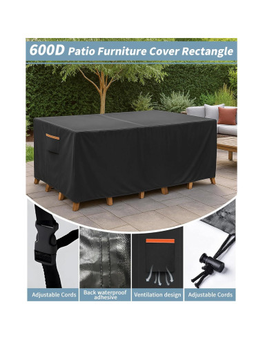 Cubierta Impermeable para Muebles Exteriores BRUXOLAY 162x132cm