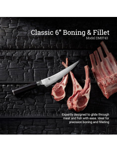 Cuchillo de Deshuesar Shun Classic 15.24 cm Acero Damasco 2