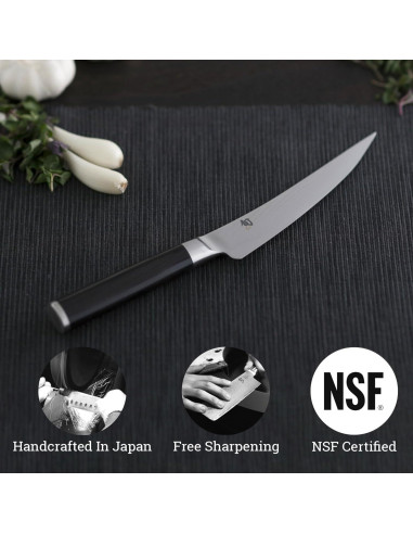 Cuchillo de Deshuesar Shun Classic 15.24 cm Acero Damasco