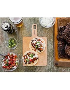 Tabla de Cortar Epicurean Handy 23x19 cm Natural con Mango 2