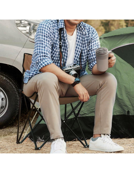 Vaso de Té Zojirushi SE-KAE48WZ Acero Inoxidable 473ml Blanco