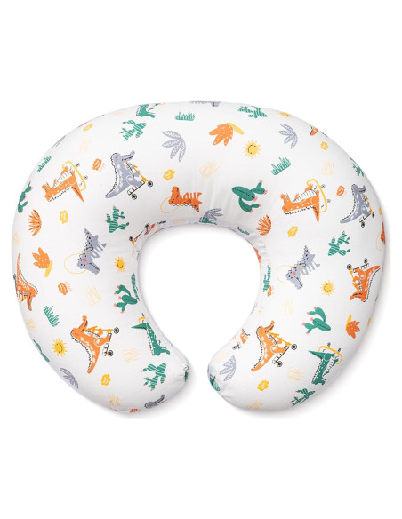 Almohada de Lactancia Resylp Dinosaurio 55.88x45.72 cm Algodón