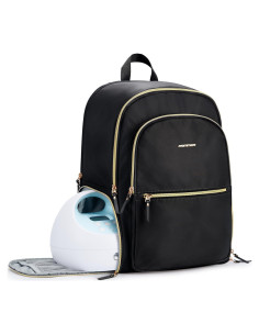 Mochila de Pañales Mommore con Extractor de Leche y Aislante