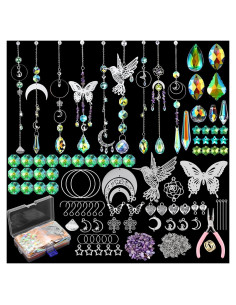 Kit de Manualidades Geelin 400 Piezas Suncatchers Cristal