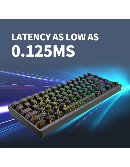 Teclado Mecánico IROK MG75PRO 81 Teclas Interruptor Magnético