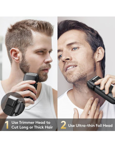 Afeitadora Eléctrica Brightup BT-S03 para Hombres - IPX6 2