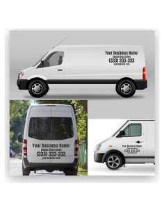 Calcomanías Personalizadas para Camiones VulgrCo - Vinilo Resistente