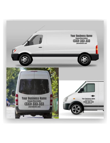 Calcomanías Personalizadas para Camiones VulgrCo - Vinilo Resistente