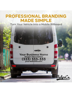 Calcomanías Personalizadas para Camiones VulgrCo - Vinilo Resistente 2