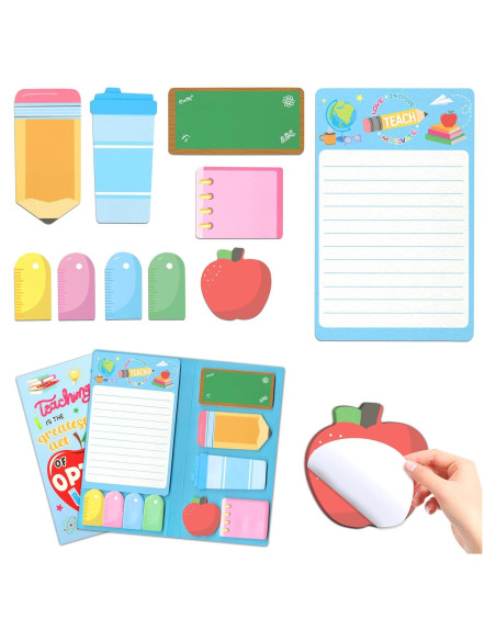 Conjunto de Notas Adhesivas ABTOLS para Maestros 400 Hojas