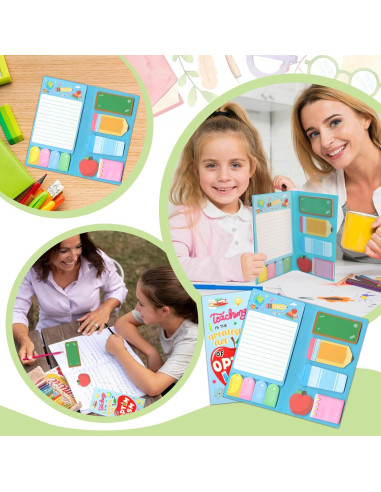 Conjunto de Notas Adhesivas ABTOLS para Maestros 400 Hojas