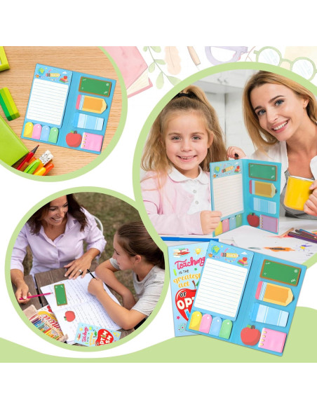 Conjunto de Notas Adhesivas ABTOLS para Maestros 400 Hojas