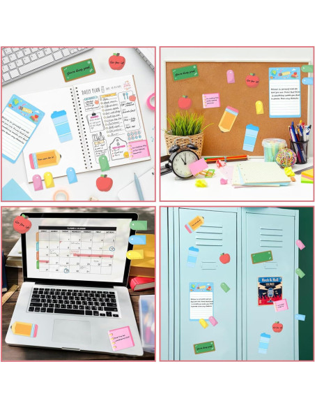 Conjunto de Notas Adhesivas ABTOLS para Maestros 400 Hojas