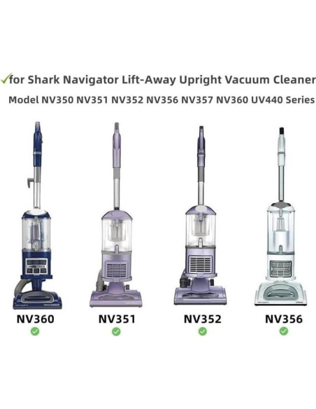 Manguera y Mango Reemplazo Shark Navigator NV360 Azul