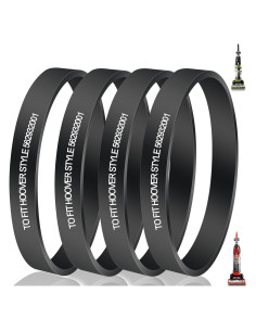 Correas de Reemplazo para Aspiradora Hoover 562932001 - 4 Piezas