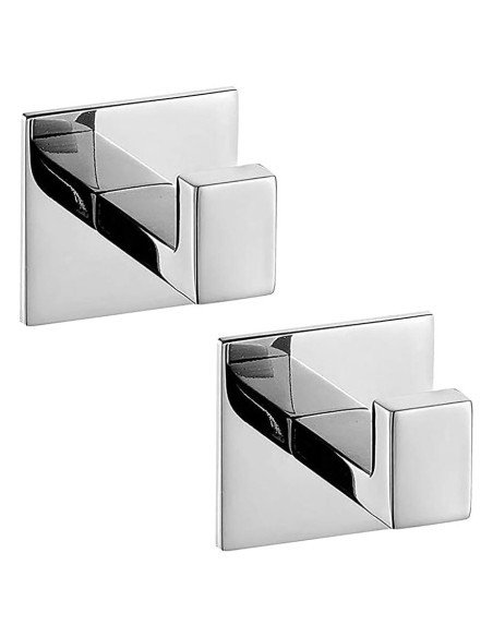 Gancho de Toalla Autoadhesivo Celbon 2PC Acero Inoxidable Cromado