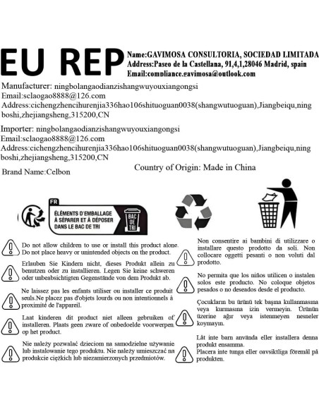 Gancho de Toalla Autoadhesivo Celbon 2PC Acero Inoxidable Cromado