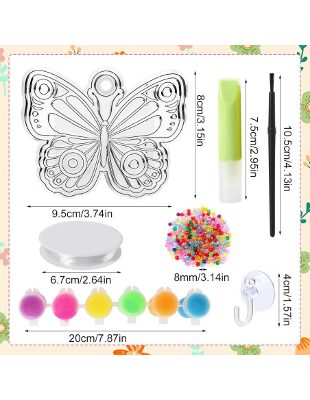 Kit de Manualidades Nlicrst 32 Piezas Mariposa DIY