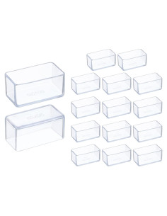 16 Protectores de Suelo de Silicona uxcell para Patas de Silla 5x2.5 cm