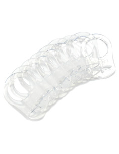 10 Anillos Adaptadores de Silicona Alimentaria para Chupetes