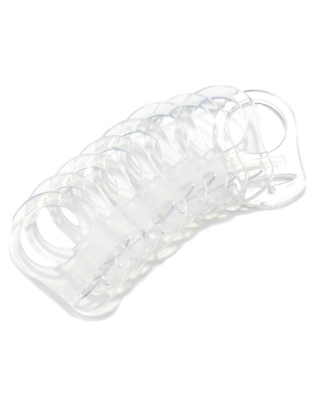 10 Anillos Adaptadores de Silicona Alimentaria para Chupetes