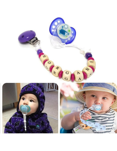 10 Anillos Adaptadores de Silicona Alimentaria para Chupetes