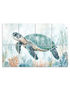 Paquete de 8 Paneles Acústicos Art Absorbentes 121.92x81.28cm