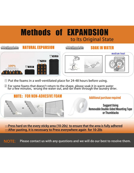 Paneles Acústicos Saiqiang 12 Piezas 5.08 cm Rojo Alta Densidad