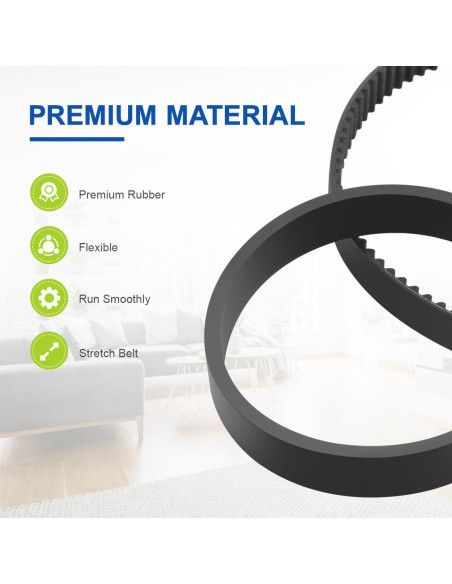 Conjunto de Correas de Reemplazo LANMU para Bissell 3071 3067
