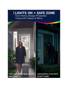 Bombilla LED 9W con Temporizador UNILAMP A19 Luz Diurna 5000K 2