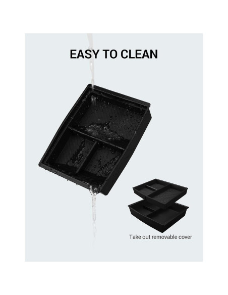 Organizador de Consola Central Ecarzo 3PCS para Toyota Tacoma 2024-2025