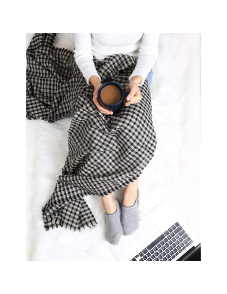 Taza de té grande ARRADEN 532ml con infusor y 2 tapas Azul