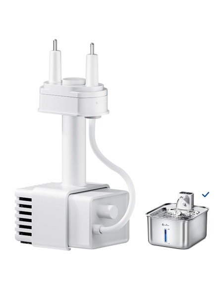 Bomba de Agua DownyPaws Blanca para Fuente Gato DPWFP6SS