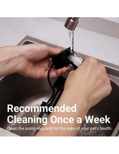 Bomba de Agua DownyPaws Blanca para Fuente Gato DPWFP6SS