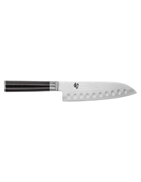 Cuchillo Santoku Shun Classic 17.78 cm VG-MAX Damasco Pakkawood