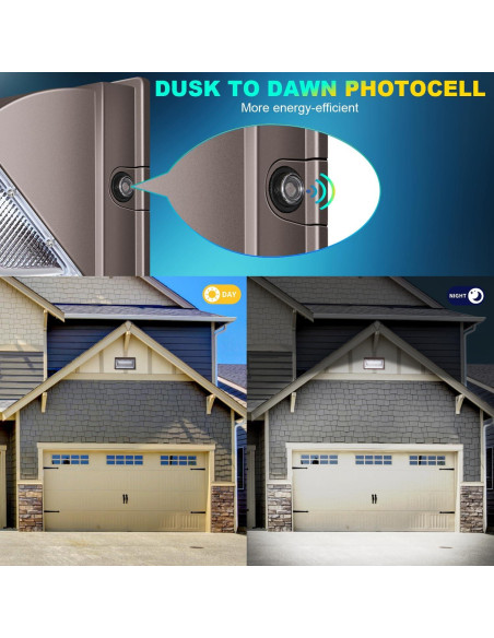 Luz de Pared LED 120W Ezon con Fotocélula 15840LM IP65