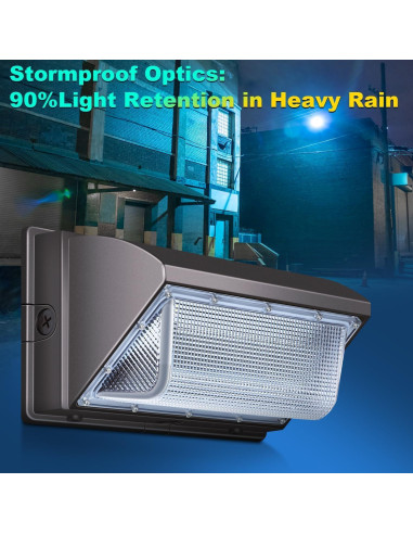 Luz de Pared LED 120W Ezon con Fotocélula 15840LM IP65