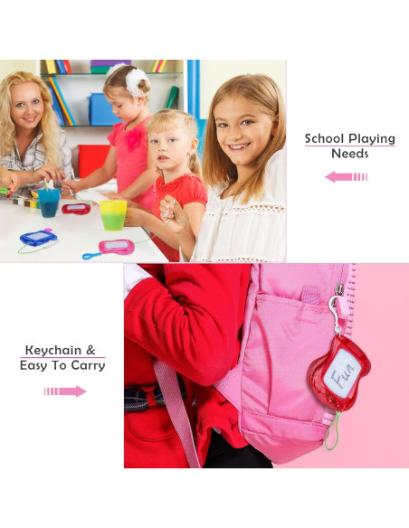 Elcoho 12 Mini Pizarras Magnéticas Borrables 10x8.4cm Multicolor