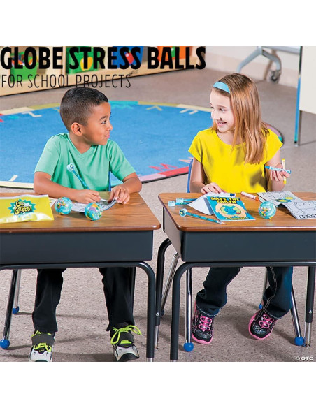 Paquete de 24 Pelotas de Espuma Suave Mini Globo 6.35 cm