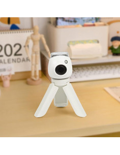 Mini Trípode de Cámara Agatige Blanco, Soporte Compacto 32mm 2