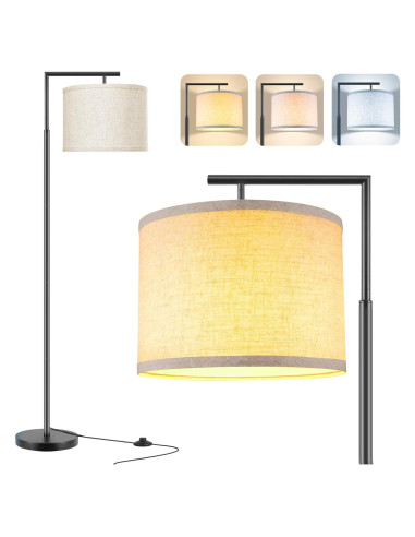 Lámpara de Pie ROTTOGOON LED 9W 3 Temperaturas Color Beige