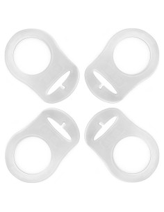 Anillos de Silicona PUTSKA para Chupete - 4 Piezas, Libre de BPA