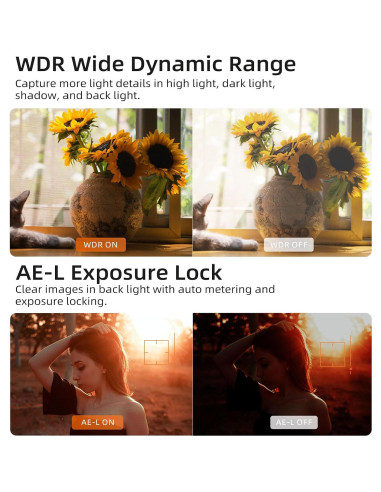 Cámara portátil ORDRO M5 5K con estabilización 3 ejes