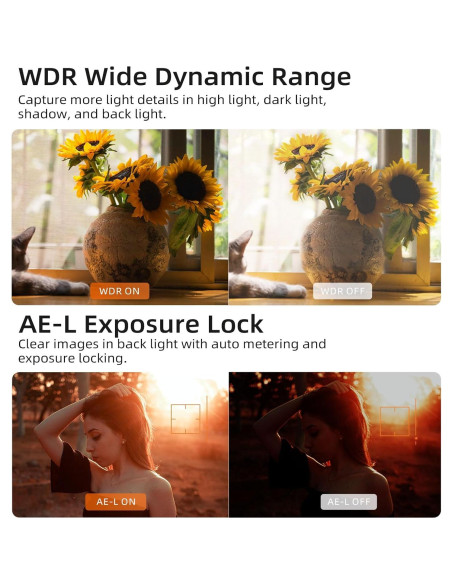 Cámara portátil ORDRO M5 5K con estabilización 3 ejes