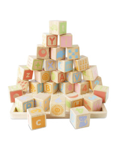 Bloques de Madera Educativos ABC Le Toy Van - 30 Piezas