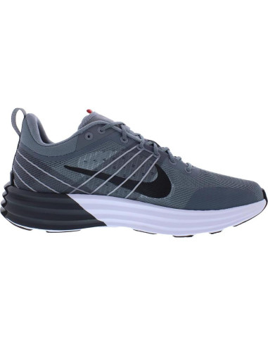 Nike Lunar Roam Zapatos Hombre Talla 11 Gris Rojo