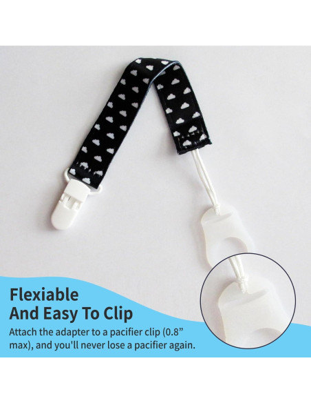 Anillos de Silicona PUTSKA para Chupete - 4 Piezas, Libre de BPA